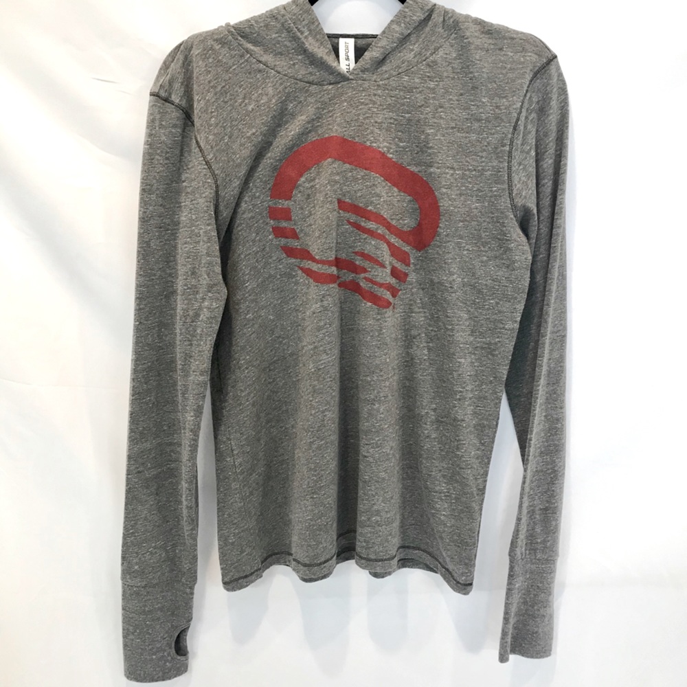 CycleBar Gray Long-Sleeve Top - Large